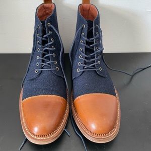 Vintage Foundry Men's Remington Cap Toe Dress Boot